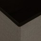 vidaXL Sgabello con Contenitore Pieghevole Marrone in Simil Lino vidaXL Sgabello con Contenitore Pieghevole Marrone in Simil Lino
