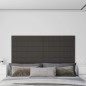vidaXL Pannelli Murali 12 pz Grigio Scuro 90x15 cm Tessuto 1,62 m² vidaXL Pannelli Murali 12 pz Grigio Scuro 90x15 cm Tessuto 1,62 m²