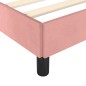 vidaXL Giroletto Rosa 180x200 cm in Velluto vidaXL Giroletto Rosa 180x200 cm in Velluto
