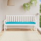 vidaXL Cuscino per Panca Turchese 180x50x7 cm in Tessuto Oxford