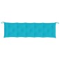 vidaXL Cuscino per Panca Turchese 180x50x7 cm in Tessuto Oxford