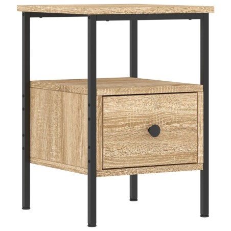 vidaXL Comodino Rovere Sonoma 34x36x50 cm in Legno Multistrato