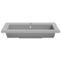 vidaXL Lavandino in Granito 600x450x120 mm Grigio vidaXL Lavandino in Granito 600x450x120 mm Grigio