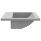 vidaXL Lavandino in Granito 600x450x120 mm Grigio vidaXL Lavandino in Granito 600x450x120 mm Grigio