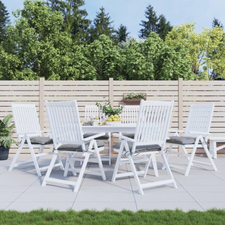 vidaXL Cuscini per Sedia 6 pz Grigi 50x50x7 cm Tessuto Oxford