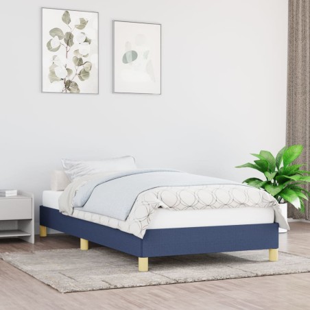 vidaXL Giroletto Blu 100x200 cm in Tessuto