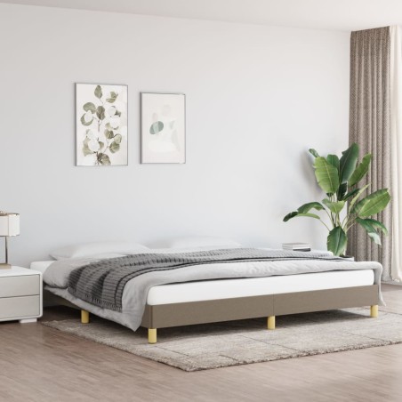 vidaXL Giroletto Tortora 200x200 cm in Tessuto
