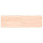 vidaXL Piano per Tavolo 140x40x4 cm in Rovere Non Trattato Bordi Vivi vidaXL Piano per Tavolo 140x40x4 cm in Rovere Non Trattato Bordi Vivi