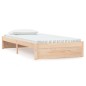 vidaXL Giroletto 100x200 cm in Legno Massello di Pino vidaXL Giroletto 100x200 cm in Legno Massello di Pino