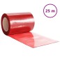 vidaXL Tenda per Porte Rossa 300 mm x 2,6 mm 25 m in PVC vidaXL Tenda per Porte Rossa 300 mm x 2,6 mm 25 m in PVC