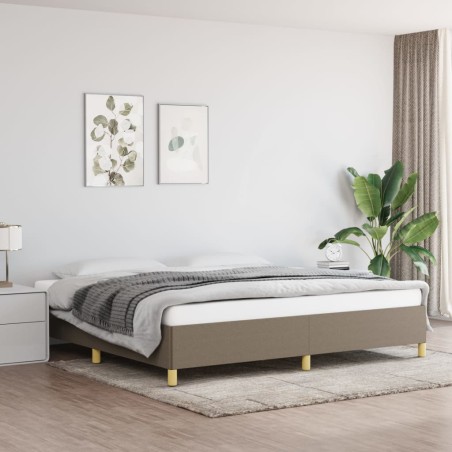vidaXL Giroletto Tortora 200x200 cm in Tessuto