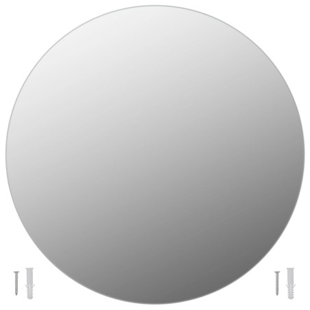 Specchio da Parete 50 cm in Vetro Circolare