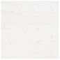 vidaXL Piano Tavolo Bianco 70x70x2,5cm Legno Massello di Pino Quadrato