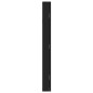vidaXL Armadio Portagioie con Specchio a Muro Nero 30x8,5x90 cm vidaXL Armadio Portagioie con Specchio a Muro Nero 30x8,5x90 cm