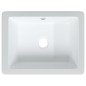 vidaXL Lavandino da Bagno Bianco 39x30x18,5 cm Rettangolare Ceramica vidaXL Lavandino da Bagno Bianco 39x30x18,5 cm Rettangolare Ceramica