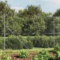 vidaXL Recinzione a Rete con Picchetti Ancoraggio Argento 1,8x25 m vidaXL Recinzione a Rete con Picchetti Ancoraggio Argento 1,8x25 m