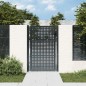 vidaXL Cancello Giardino Antracite 105x200 cm in Acciaio vidaXL Cancello Giardino Antracite 105x200 cm in Acciaio