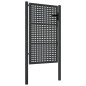 vidaXL Cancello Giardino Antracite 105x200 cm in Acciaio vidaXL Cancello Giardino Antracite 105x200 cm in Acciaio