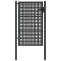 vidaXL Cancello Giardino Antracite 105x200 cm in Acciaio vidaXL Cancello Giardino Antracite 105x200 cm in Acciaio