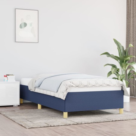 vidaXL Giroletto Blu 90x190 cm in Tessuto
