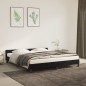 vidaXL Giroletto con Testiera Nero 160x200 cm in Velluto vidaXL Giroletto con Testiera Nero 160x200 cm in Velluto