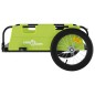 vidaXL Rimorchio per Bici da Carico Verde in Tessuto Oxford e Ferro vidaXL Rimorchio per Bici da Carico Verde in Tessuto Oxford e Ferro