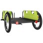 vidaXL Rimorchio per Bici da Carico Verde in Tessuto Oxford e Ferro vidaXL Rimorchio per Bici da Carico Verde in Tessuto Oxford e Ferro