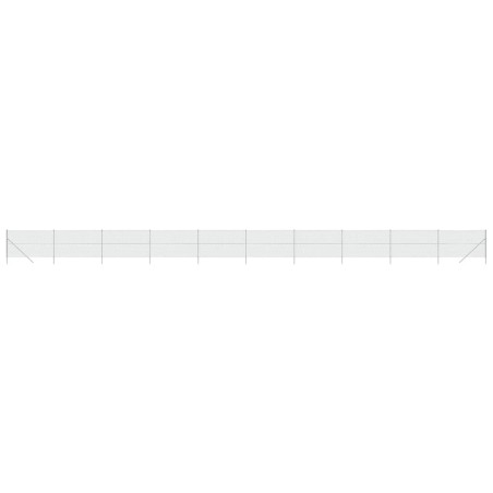 vidaXL Recinzione a Rete Argento 1,8x25 m