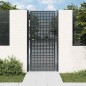 vidaXL Cancello Giardino Antracite 105x250 cm in Acciaio vidaXL Cancello Giardino Antracite 105x250 cm in Acciaio