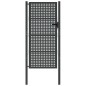 vidaXL Cancello Giardino Antracite 105x250 cm in Acciaio vidaXL Cancello Giardino Antracite 105x250 cm in Acciaio