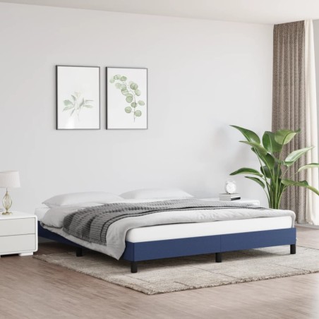 vidaXL Giroletto Blu 160x200 cm in Tessuto