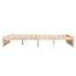vidaXL Giroletto 120x190 cm 4FT Small Double in Legno Massello di Pino vidaXL Giroletto 120x190 cm 4FT Small Double in Legno Massello di Pino