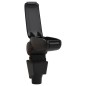 vidaXL Bracciolo per Auto Nero 12x34x(34-50) cm in ABS vidaXL Bracciolo per Auto Nero 12x34x(34-50) cm in ABS