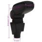 vidaXL Bracciolo per Auto Nero 12x34x(34-50) cm in ABS vidaXL Bracciolo per Auto Nero 12x34x(34-50) cm in ABS
