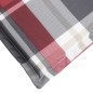 vidaXL Cuscino per Sdraio Rosso a Quadri (75+105)x50x3 cm vidaXL Cuscino per Sdraio Rosso a Quadri (75+105)x50x3 cm
