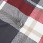 vidaXL Cuscino per Sdraio Rosso a Quadri (75+105)x50x3 cm vidaXL Cuscino per Sdraio Rosso a Quadri (75+105)x50x3 cm