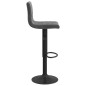 vidaXL Sgabelli da Bar 2 pz Grigio Scuro in Velluto vidaXL Sgabelli da Bar 2 pz Grigio Scuro in Velluto