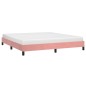 vidaXL Giroletto Rosa 180x200 cm in Velluto