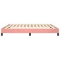 vidaXL Giroletto Rosa 180x200 cm in Velluto