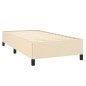 vidaXL Giroletto senza Materasso Crema 80x200 cm in Tessuto vidaXL Giroletto senza Materasso Crema 80x200 cm in Tessuto