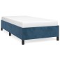 vidaXL Giroletto Blu Scuro 100x200 cm in Velluto vidaXL Giroletto Blu Scuro 100x200 cm in Velluto