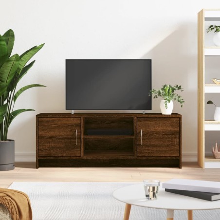 vidaXL Mobile Porta TV Rovere Marrone 102x30x37,5 cm Legno Multistrato