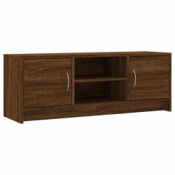 vidaXL Mobile Porta TV Rovere Marrone 102x30x37,5 cm Legno Multistrato