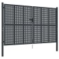 vidaXL Cancello Giardino Antracite 300x175 cm in Acciaio vidaXL Cancello Giardino Antracite 300x175 cm in Acciaio