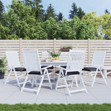 vidaXL Cuscini per Sedia 6 pz Antracite 50x50x7 cm Tessuto Oxford