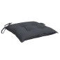 vidaXL Cuscini per Sedia 6 pz Antracite 50x50x7 cm Tessuto Oxford