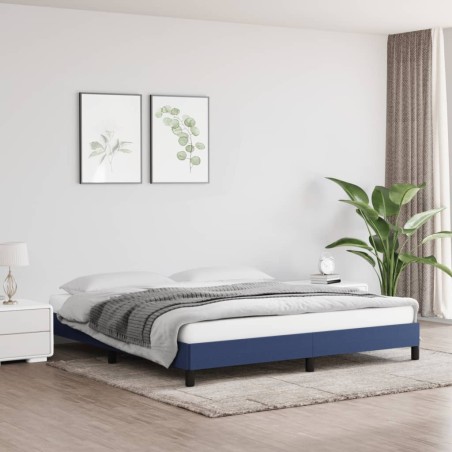vidaXL Giroletto Blu 180x200 cm in Tessuto