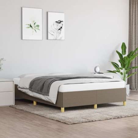 vidaXL Giroletto Grigio Tortora 140x190 cm in Tessuto
