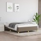 vidaXL Giroletto Grigio Tortora 140x190 cm in Tessuto