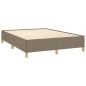 vidaXL Giroletto Grigio Tortora 140x190 cm in Tessuto